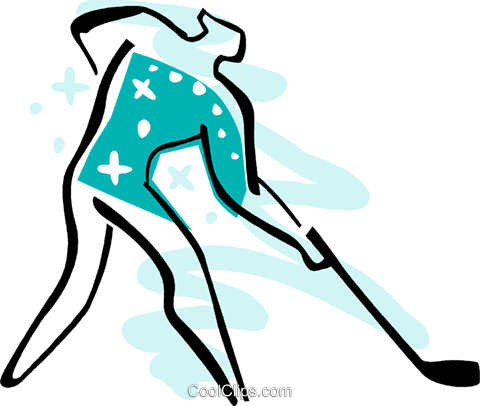 Hockey Player Royalty Free Vector Clip Art Illustration - Hockey Player Royalty Free Vector Clip Art Illustration (480x406)