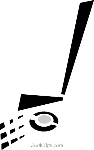 Hockey Stick And Puck Royalty Free Vector Clip Art - Hockey Stick And Puck Royalty Free Vector Clip Art (303x480)