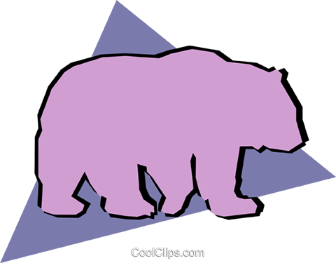 Grizzly Bears Royalty Free Vector Clip Art Illustration - Grizzly Bears Royalty Free Vector Clip Art Illustration (480x375)