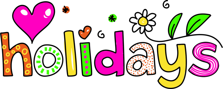 School Holiday Easter Summer Vacation - School Holiday Clipart (846x340)