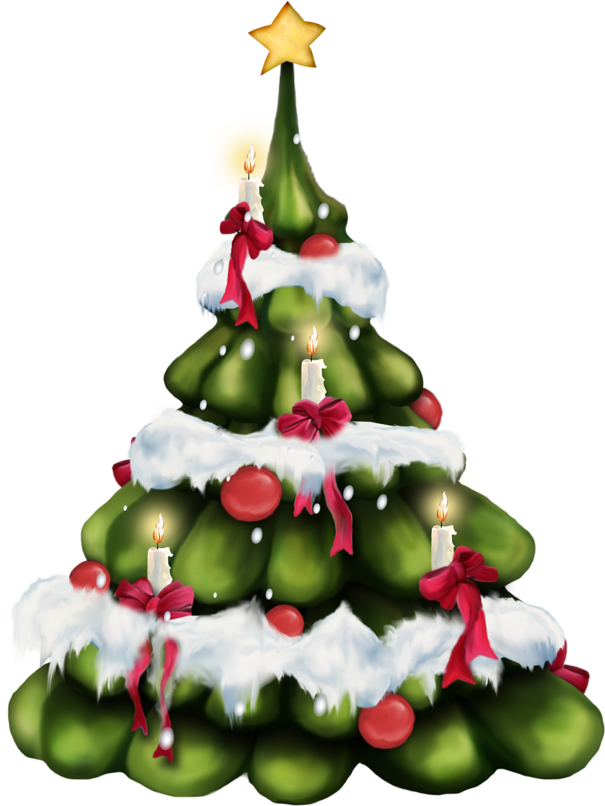 Christmas Tree Clip Art - Christmas Tree (985x1280)