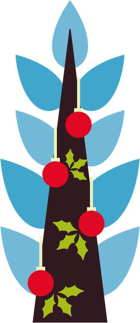 Christmas Tree Clip Art - Christmas Day (286x658)