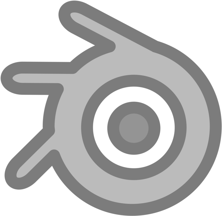 Blender Computer Icons Mixer Symbol Kitchen - Blender 3d Black Icon (750x750)