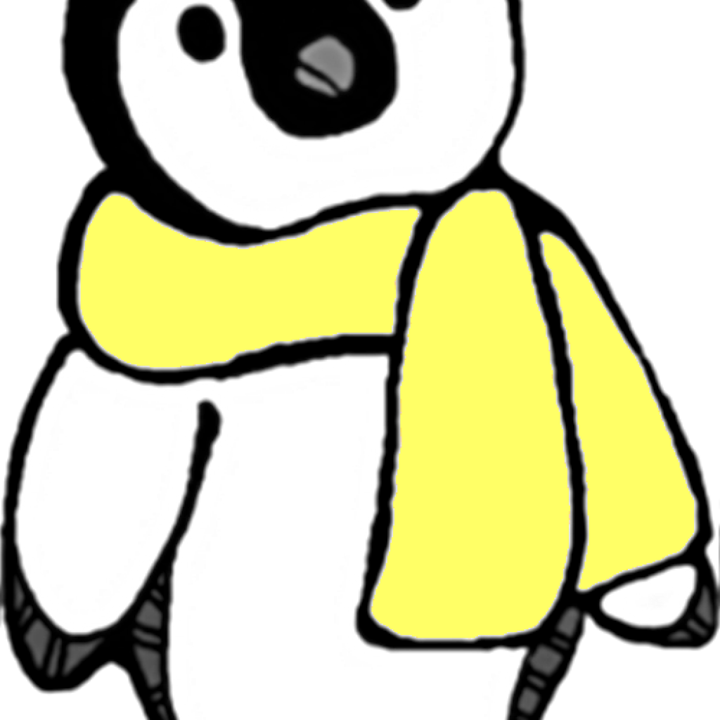 Penguin Clip Art Free Penguin Clip Art Printable Free - Black & White Clipart Penguin (1024x1024)