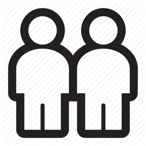 Two People Icon Clipart Computer Icons Clip Art - Two People Icon Png (512x512)