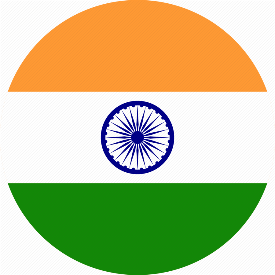 India Flag Icon Clipart Flag Of India - India Flag Icon Png (900x900)