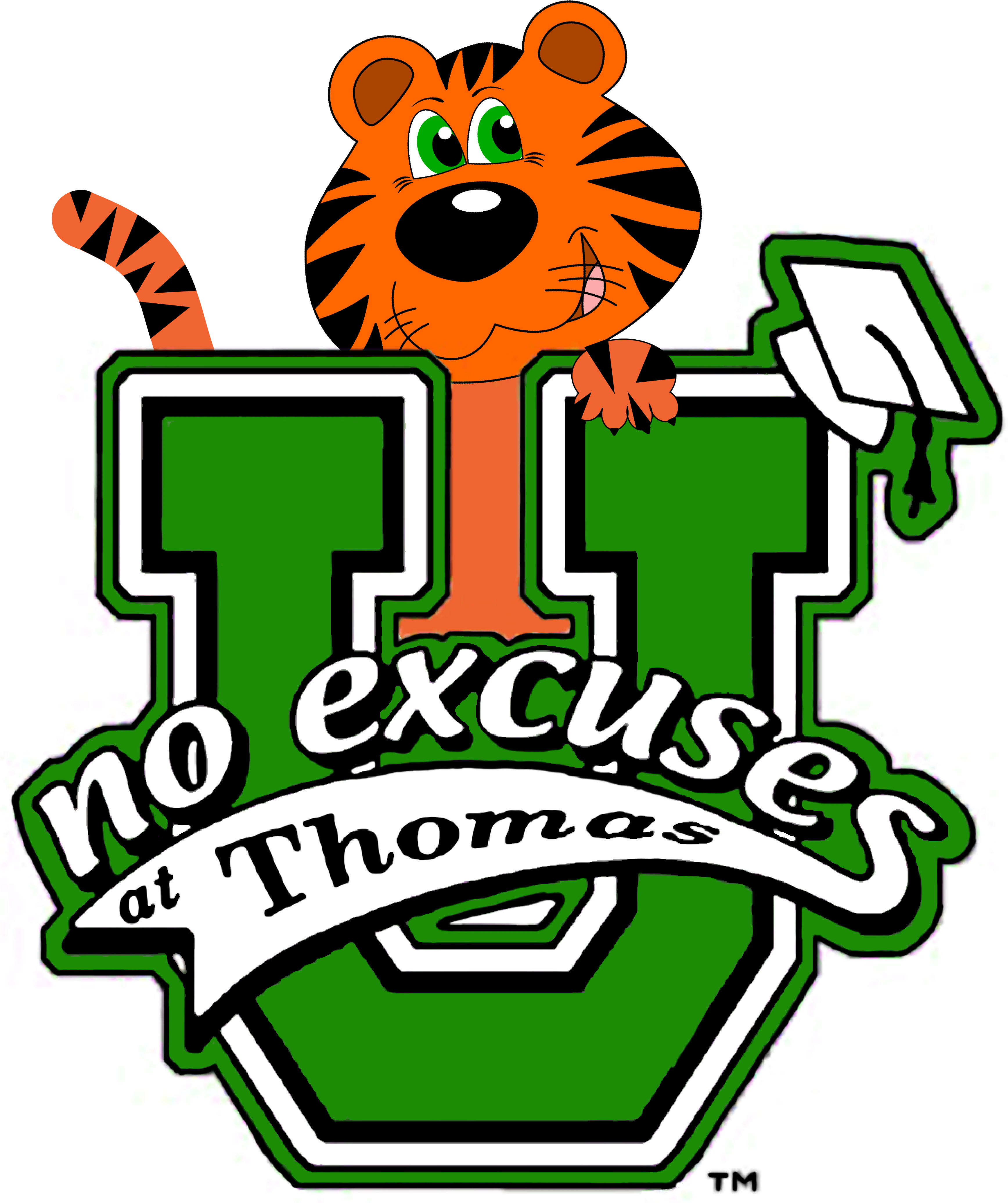 Thomas Elementary School - No Excuses University Logo (3471x4407)