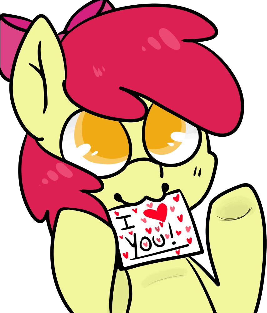 3, Apple Bloom, Artist - Cartoon (1000x1000)