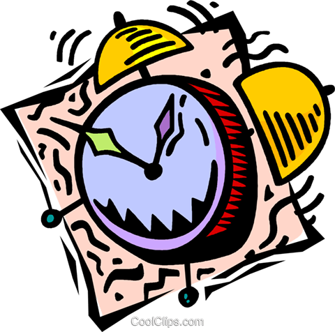 Alarm Clock, Clock Royalty Free Vector Clip Art Illustration - Alarm Clock, Clock Royalty Free Vector Clip Art Illustration (480x476)
