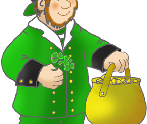 Cute Leprechaun Clipart - Clip Art (640x480)