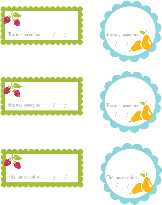 Free Printable Canning Jar Labels Download - Free Printable Canning Jar Labels Download (590x717)