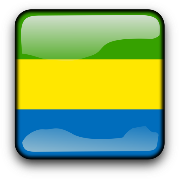 Flag Of Gabon Flag Of Gabon National Flag Button - Albanian Glossy Flag Large Tote Bag (750x750)