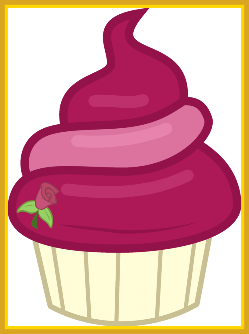 Fascinating With Cutie Mark By Magicdog Picture - Pink Cupcake Cutie Mark (816x1093)