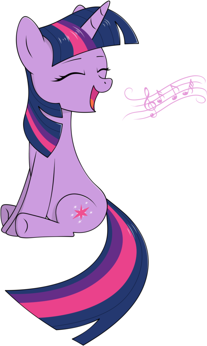Kirr12, Cute, Eyes Closed, Female, Happy, Mare, Music, - Musical Note (1010x1244)