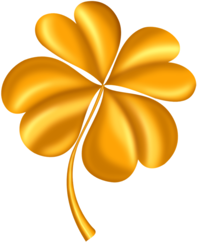 Clover * Clover Clipart, St Patricks Day Clipart, Gify, - Pink Shamrock Clip Art (413x500)