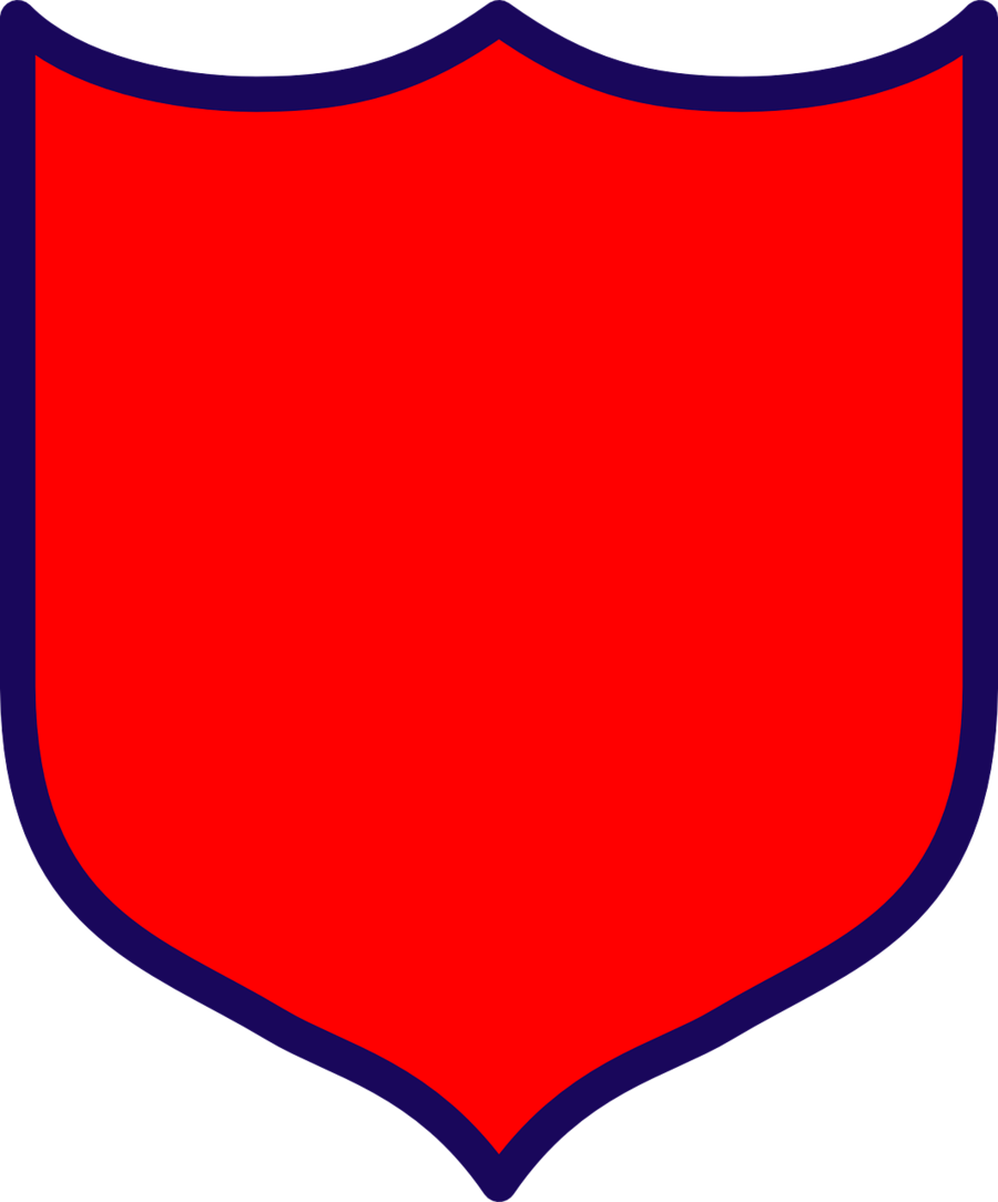Download Red Shield Clipart Shield Clip Art Shield - Zırh Vektör (900x1084)