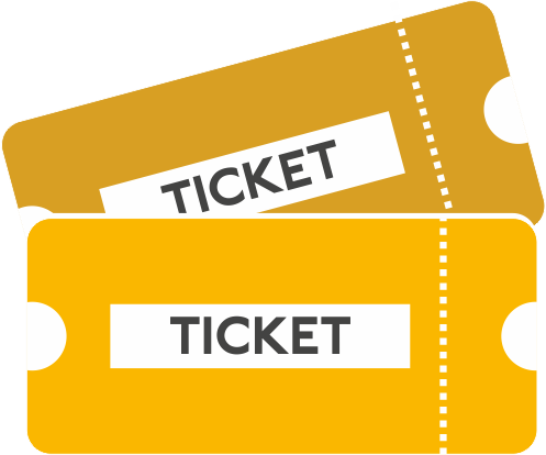 Tickets - Event Ticket Icon Png (497x414)
