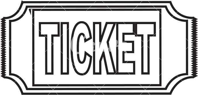 Ticket Stub - Illustration (800x609)
