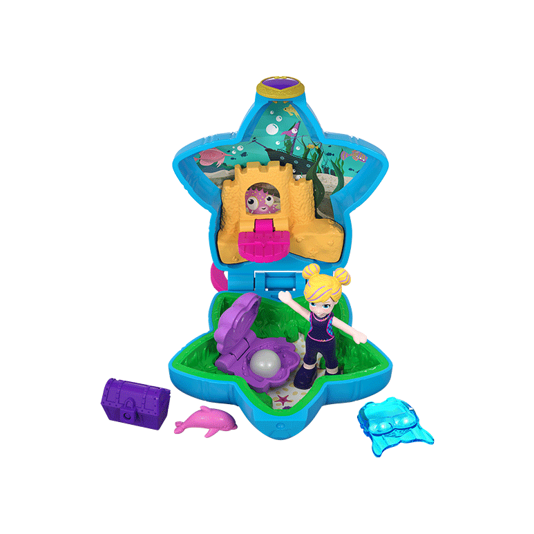 Aqua Awesome Aquarium™ Compact Product Image - Polly Pocket Tiny Places (788x788)