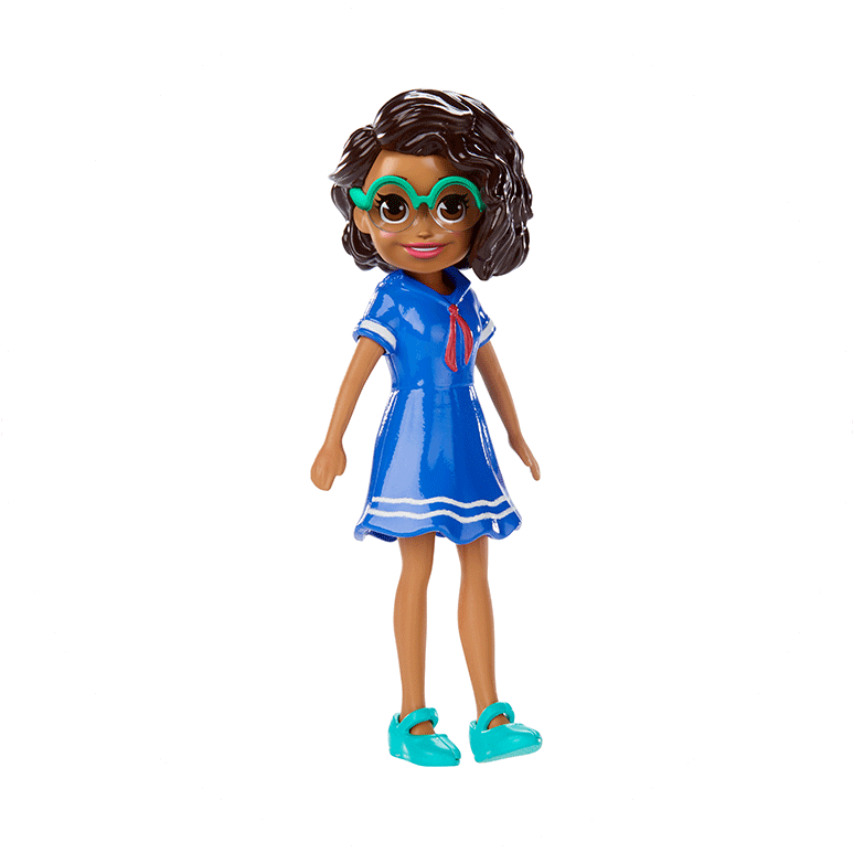 Polly Pocket™ Doll With Trendy Outfit Product Image - Polly Pocket Gcd63 (788x788)