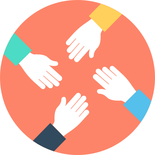 Vector Office Teamwork Clip Art Royalty Free Download - Trabajo En Equipo Icono (512x512)