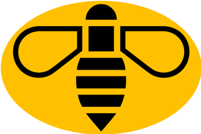 Manchester Bee - Animals - Manchester Logos (400x300)