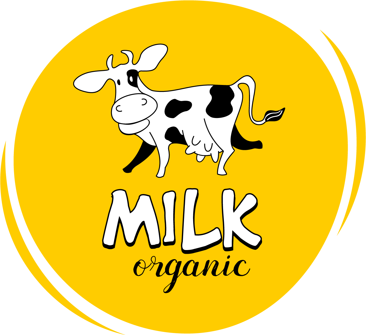 Provided Clean Sanitary Conditions And A Wholesome - Milk Marcos Para Lacteos Logotipo (1417x1417)