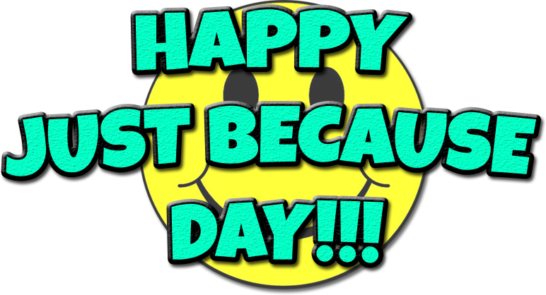 Carolina Naturally Aug 27 2016 Animated Cow Clip Art - Happy Just Because Day (772x418)