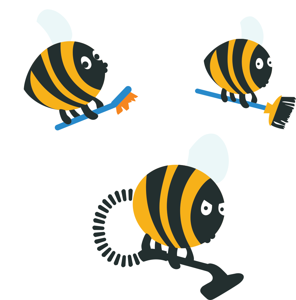 Cleaning Bees - Cleaning Bee (960x960)