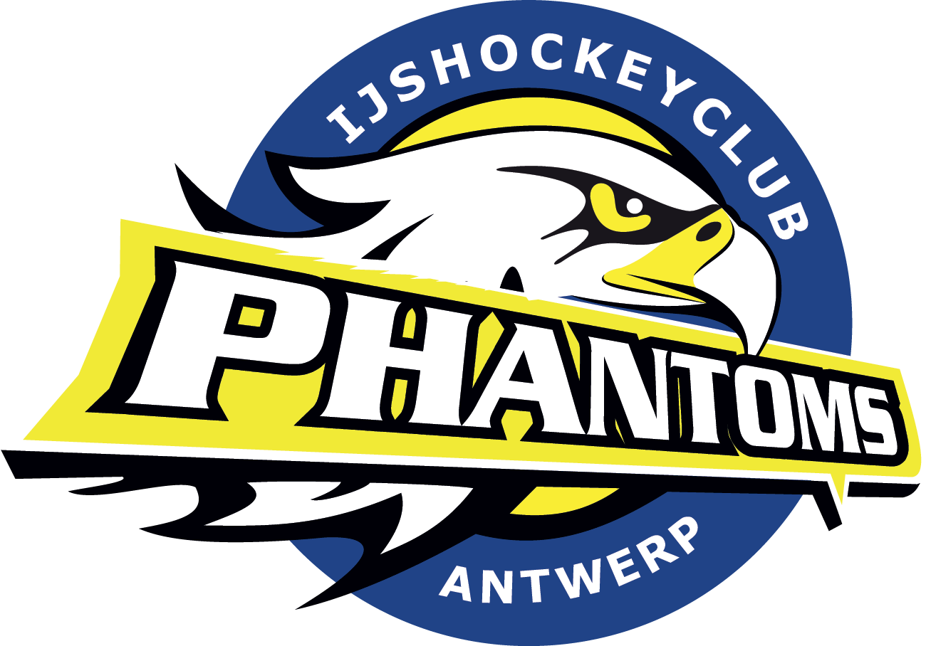 Antwerp Phantoms Hockey Team Logo - Antwerpen Phantoms (1300x908)