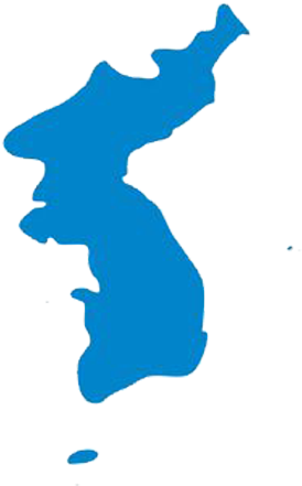 600 - North And South Korea Flag For The Olympics (500x500)