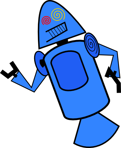 They Offer Us A Glimpse Into What The Jetsons Would've - Original Android Mascot (421x514)