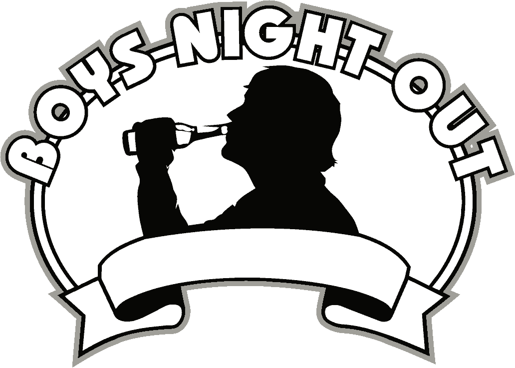 Guys Holiday T Shirts Designs - Boys Night Out Clipart (1032x737)