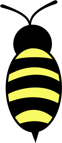 Honey Bee Drawing (420x597)