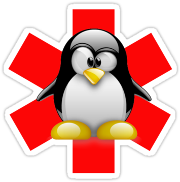 Linux Tux Penguin Hospital By Sofiayoushi Linux, Penguins, - Linux Tux Penguin Hospital By Sofiayoushi Linux, Penguins, (375x360)