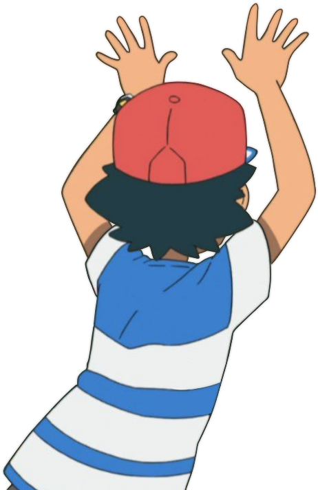 #anipoke ディフェンスに定評のあるサトシの素材です 定評は多分ないですpic - Cartoon (726x800)