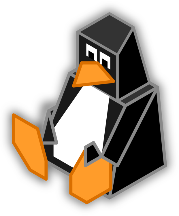 Cube Icon Computer Icons Tux Linux Computer Software - Dibujo En Un Cubo (621x750)