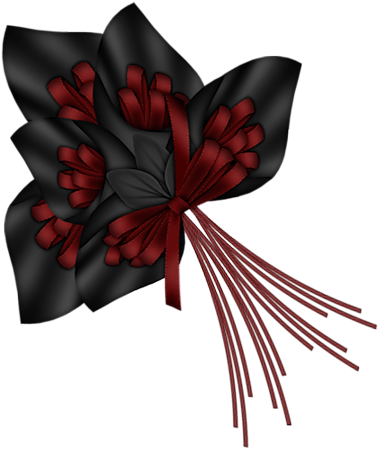 Скрап-набор "mystic Gothic" - Flower (441x500)