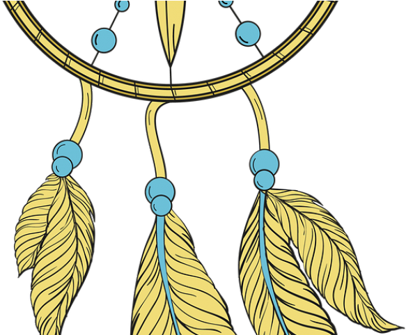 Jewellery Clipart Indian Princess - Easy Dream Catcher Drawings (640x480)