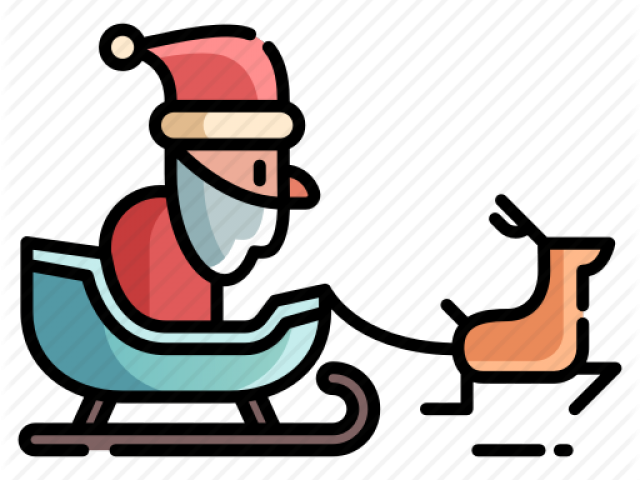 Sleigh Clipart Snow Sled - Sleigh Clipart Snow Sled (640x480)