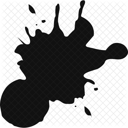 Paint Splats Vector Clipart Brush - Paint Splatter Brushes Vector (512x512)