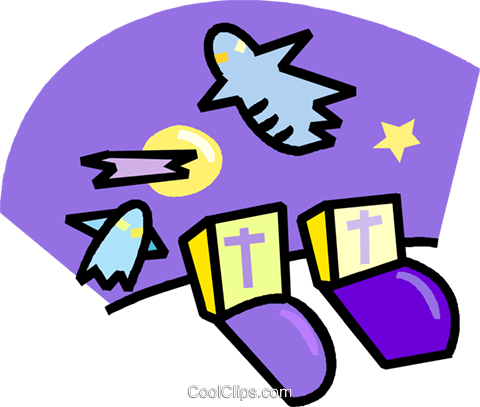 Graveyard With Ghosts Royalty Free Vector Clip Art - Graveyard With Ghosts Royalty Free Vector Clip Art (480x407)