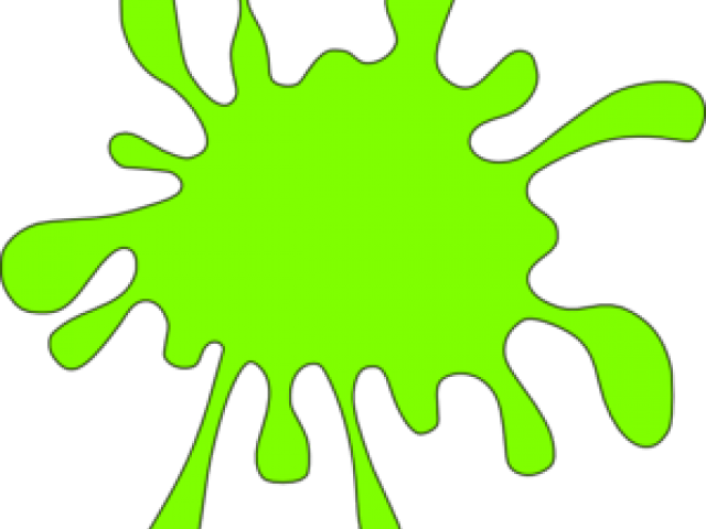 Ghostbusters Clipart Slime - French Colours Flashcards (640x480)