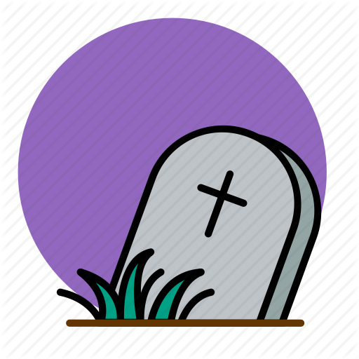 Royalty Free Stock Graveyard Clipart Row - Cemetery (512x512)