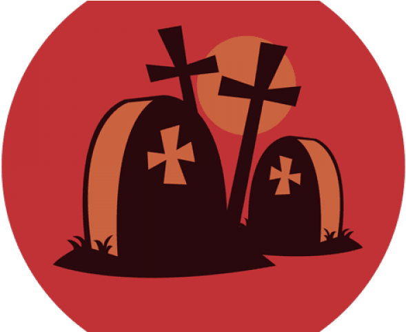 Halloween Graveyard Clipart (640x480)