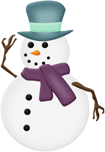 Let's Skate - Snowman (347x500)