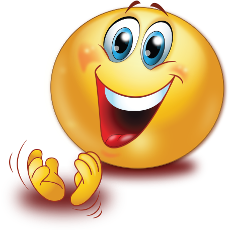 Cheer Happy Clapping Hands Emoji - Smiley Clapping Hands (512x512)