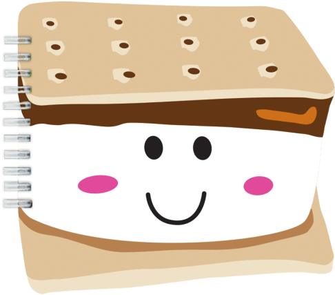 Cartoon Clipart Smore - S More Clip Art (550x550)