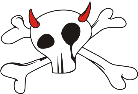 Щампа Devil Skull Създайте Дизайн Върху Тениска, Чанта, - Щампа Devil Skull Създайте Дизайн Върху Тениска, Чанта, (460x440)