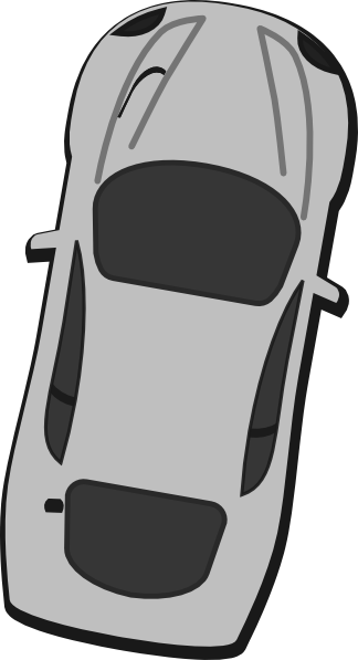 Sparta Galea Silhouette Roman Helmet - Car Top View (324x597)